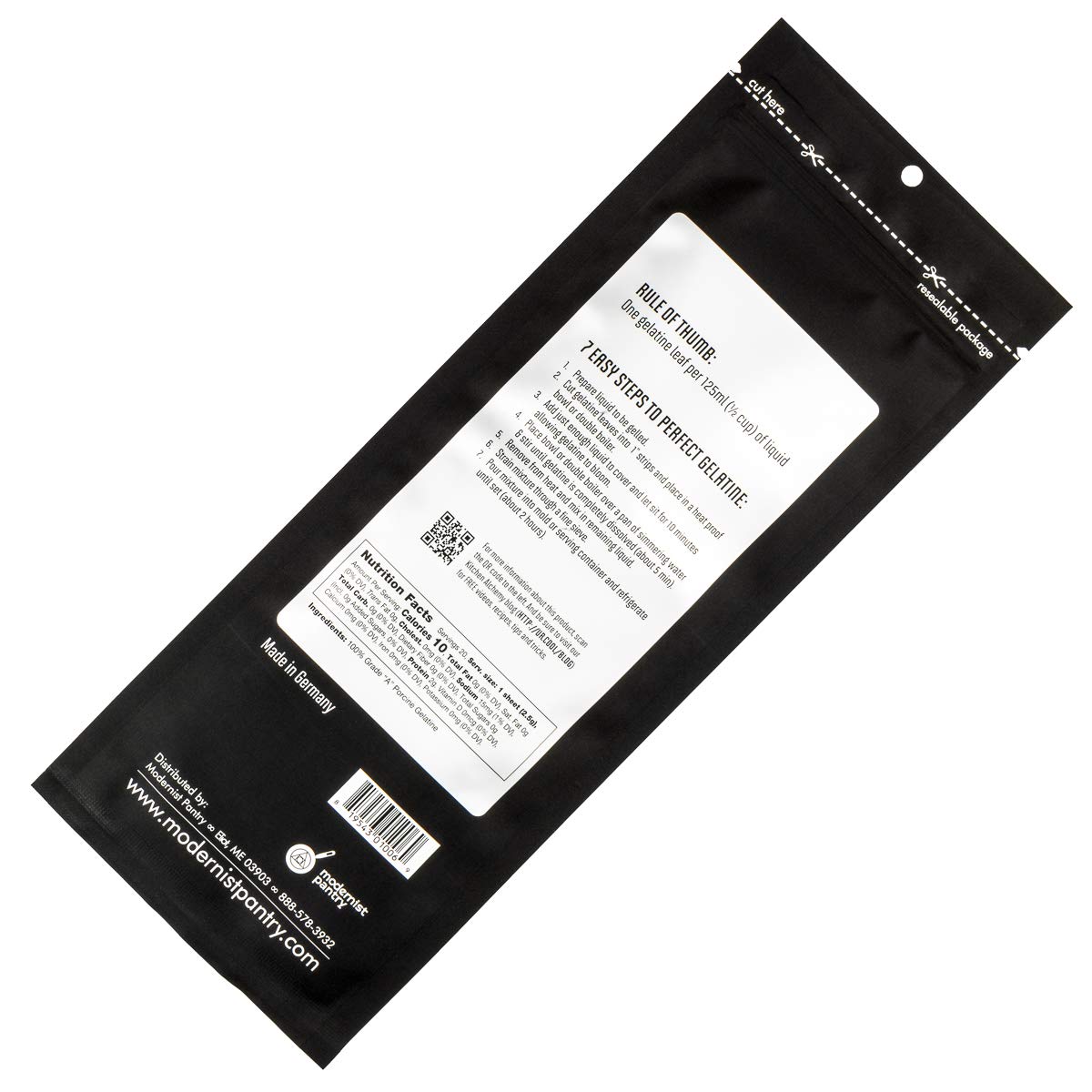 Perfectagel Silver Gelatin Sheets (170 Bloom) - 100 Sheets