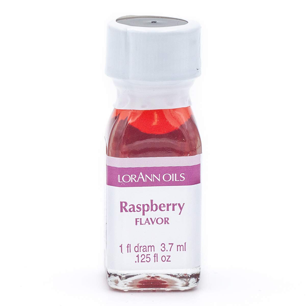 Lorann Raspberry Ss Flavor, 1 Dram Bottle (.0125 Fl Oz - 3.7Ml - 1 Teaspoon)