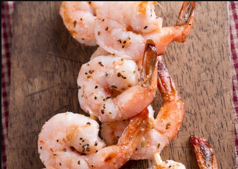New York Steak & Seafood Wild-Aught Shrimp - Frozen Fresh Wild-Caught Shrimp - Wild Caught Uncooked Shrimp - 32 Oz. Colossal (A