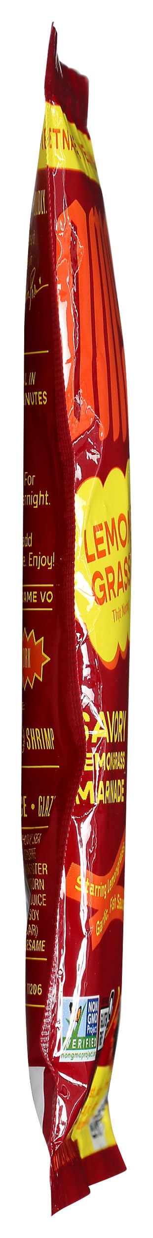 Omsom - Marinated Savory Lemongrass Barbecue - Case Of 8-2.4 Fluid Ounces