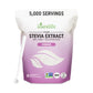 DureLife Stevia Extract Sweetener, 100% Pure, No Erythritol, 8 oz, Non-GMO, Zero Calorie, Micro-Spoon Included