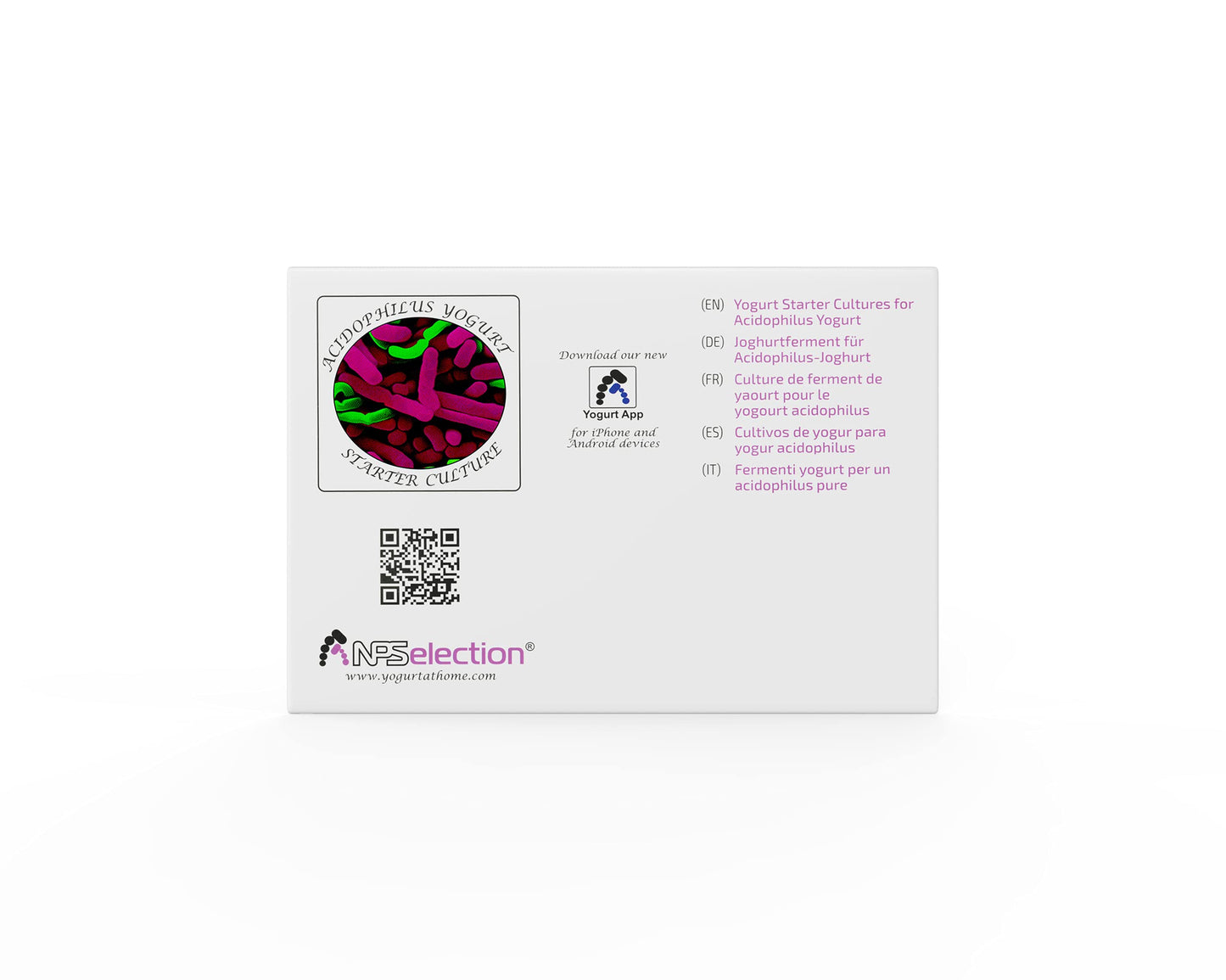 Yogurt Starter Cultures - Pack of 5 Freeze-dried Culture Sachets for Acidophilus Yogurt