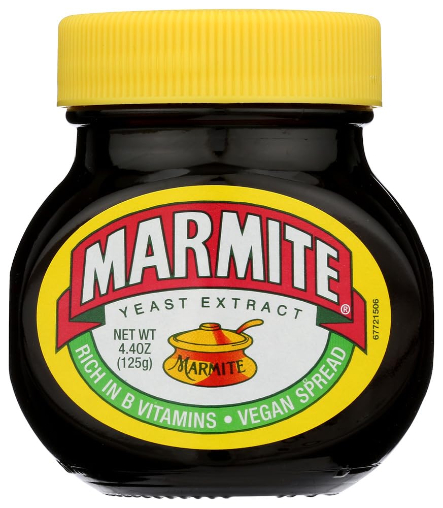 Marmite Yeast Extract, 4.4-Ounce Bottles (Pack of 4)