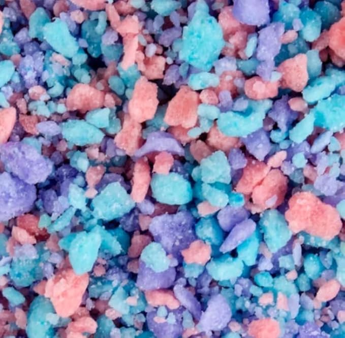 Oasis Supply, Crunch, Ice Cream Topping, Cupcake And Dessert Topper, Strawberry Shortcake (7Oz) & Cotton Candy Crunch (7Oz) - To
