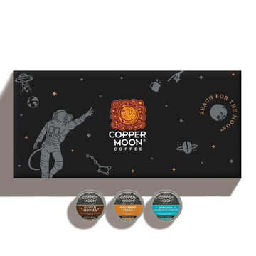 Copper Moon Single Serve Coffee Pods For Keurig K-Cup malt-inspired  Flavored Variety Pack (Hawaiian Hazelnut  Southern Pecan  Super Mocha)  60 Count