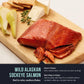 SeaBear Smoked Salmon Gift Box – Wild Alaska Sockeye, Pink & Coho Fillets, 18oz (3 x 6oz) – Ready to Eat, Shelf Stable
