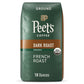 Peet'S Coffee, Dark Roast Ground Coffee - Organic French Roast 18 Ounce Bag, Usda Organic