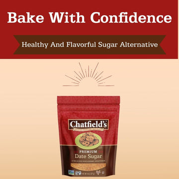 Chatfield'S Granulated Date Sugar Raw - Sugar Substitute For Kosher, Vegan And Gluten Free (Pack Of 1)