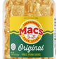Macs Original Pork Skin Canisters, Organic, Gluten Free, Zero Carbs, Keto Friendly Snacks, 7.5oz (Pack of 6)