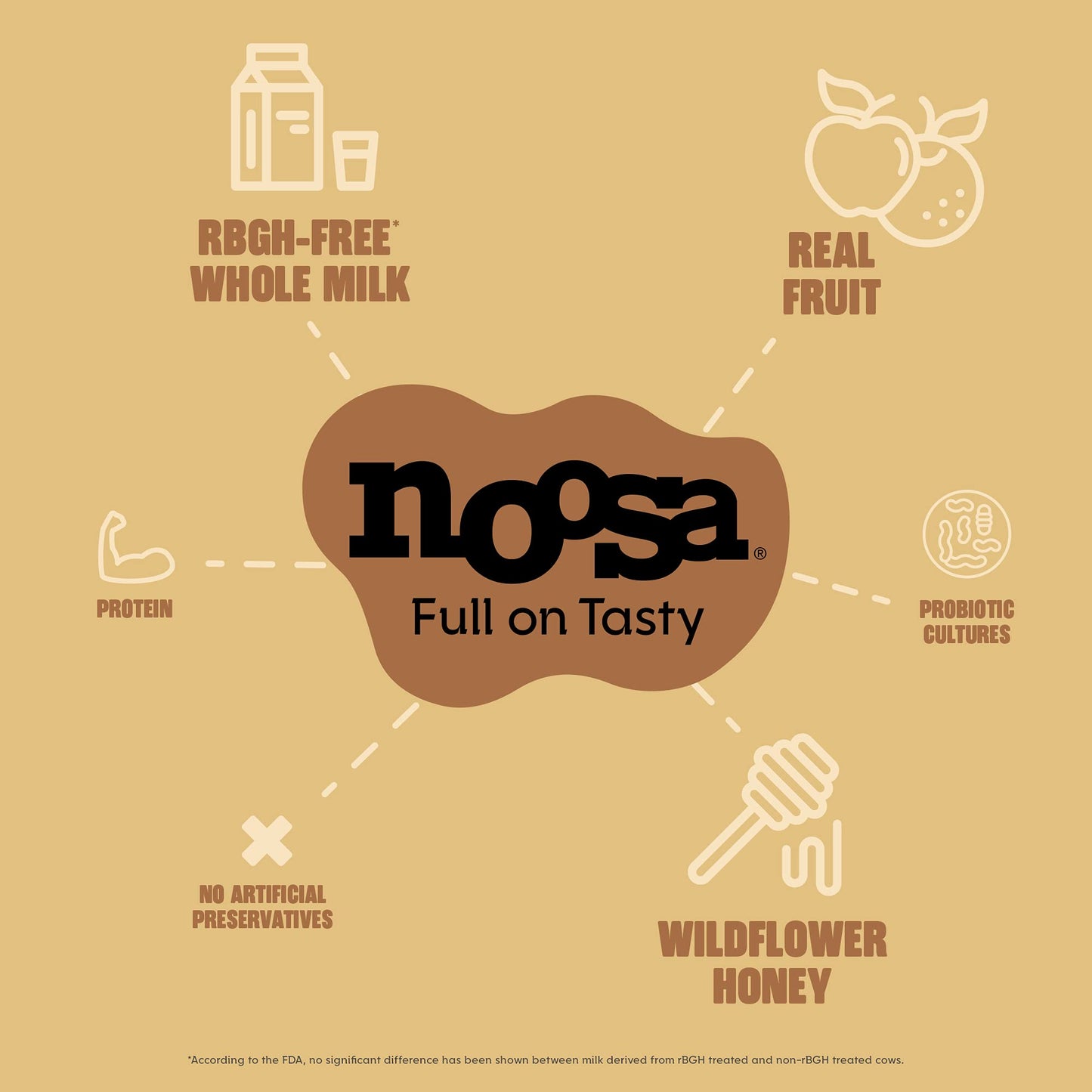 NOOSA YOG VANILLA BEAN (12x8.00)