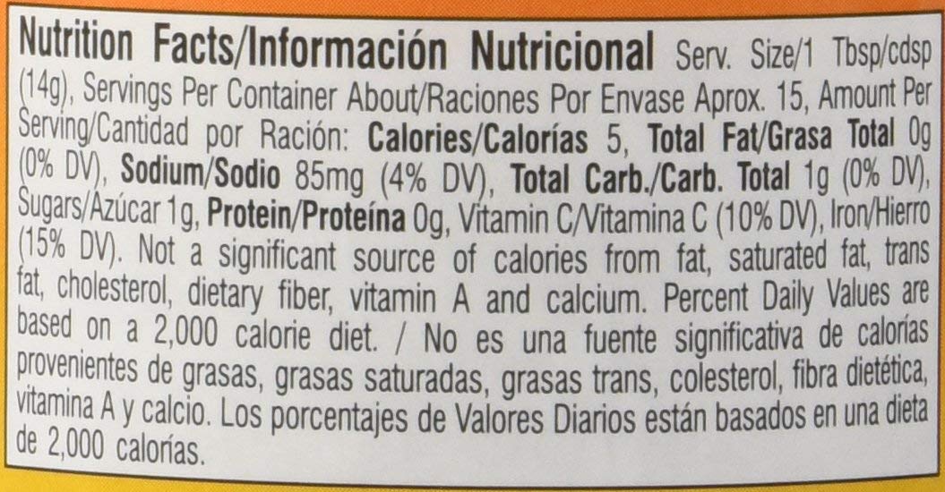 Goya Yellow Hot Pepper Paste 7.5 Oz - Aji Amarillo (2 Pack)