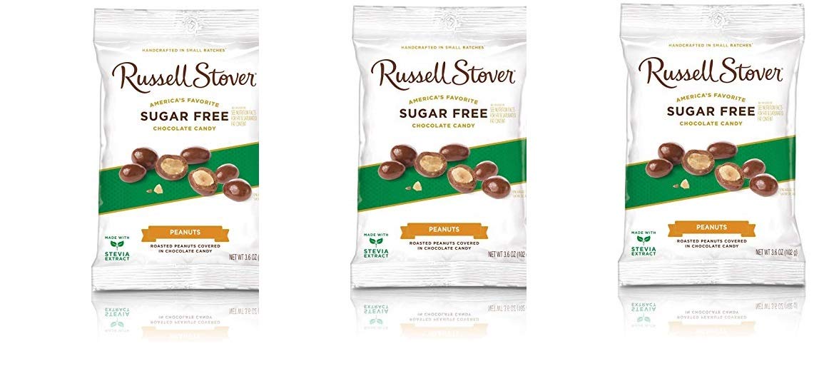 Russell Stover Sugar Free Peanut Butter Cups - PACK OF 3