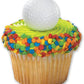 Golf Ball Cupcake Rings 144 count