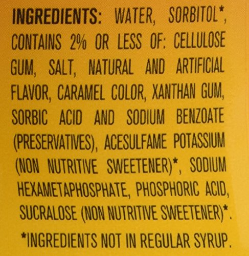Smuckers Sugar Free Breakfast Syrup, 14.5 Fl Oz (Pack Of 2)