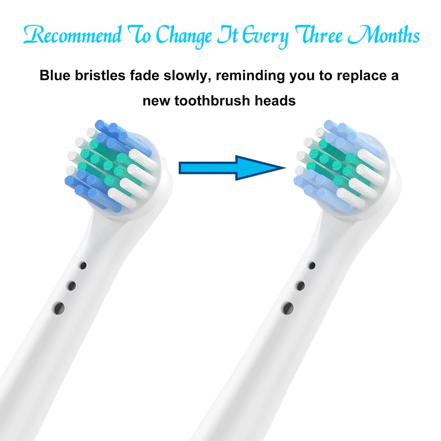 Replacement Brush Heads For Oral B Compatible Electric Toothbrush Heads, Including 4 Precision, 4 Floss, 4 Cross And 4 Whitening