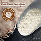 Great River Organic Milling Whole Wheat Pastry Flour, USDA Organic, Non-GMO, 25 lb Pack