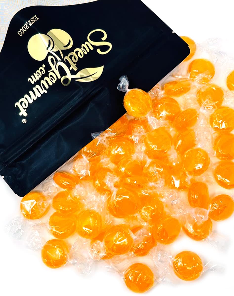 Sweetgourmet Sugar-Free Butterscotch Buttons Arcor Bulk Hard Candy | 1 Pound