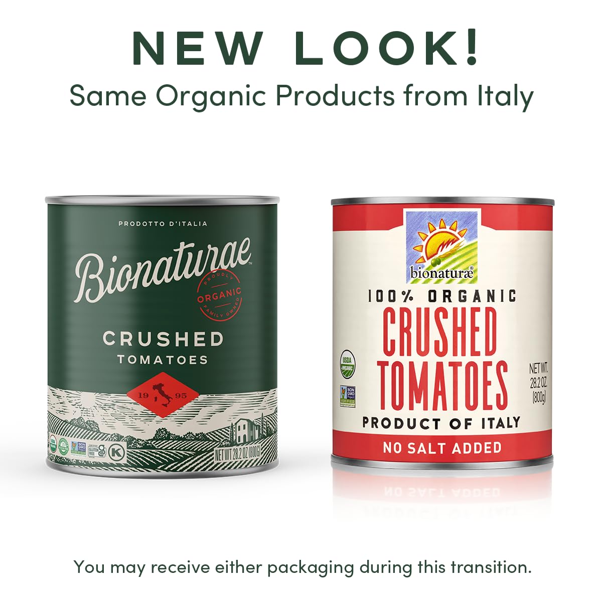 Bionaturae Organic Crushed Tomatoes - Crushed Tomatoes Can, Crushed Tomatoes Organic No Salt, Keto Friendly, Non-GMO, No Added S