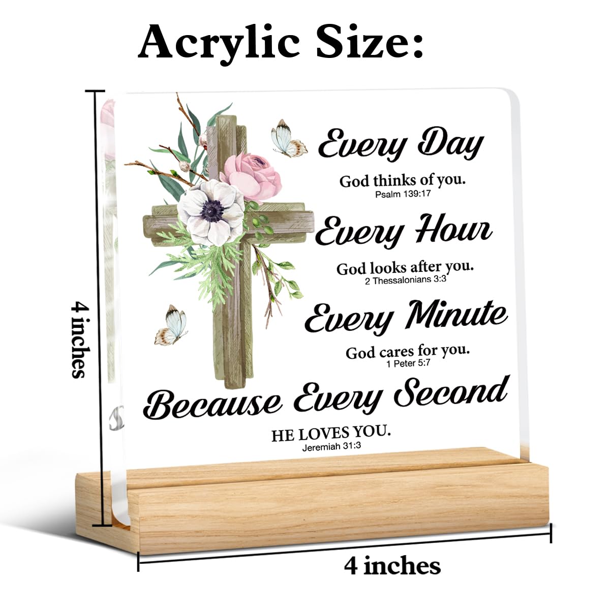 Christian Gifts For Women, Inspirational Gifts With Bible Verse, Religious Gifts For Female Friends Mom, Scripture Gifts For Pra