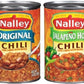 Nalley Original & Jalapeno Hot Chili Con Carne with Beans, 14-ounce Cans (Pack of 6)