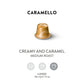 Nespresso Caramello Medium Roast Espresso Coffee Pods, 50 Count, Original Line