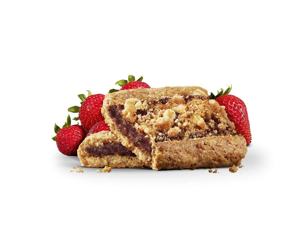 Natures Bakery Oatmeal Crumble Bars, Strawberry, 6-6 Count Boxes (36 Bars), Vegan Snacks, Non-GMO