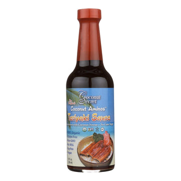 Coconut Secret Organic Teriyaki Aminos Seasoning Sauce, 10 Fluid Ounce - 12 Per Case.