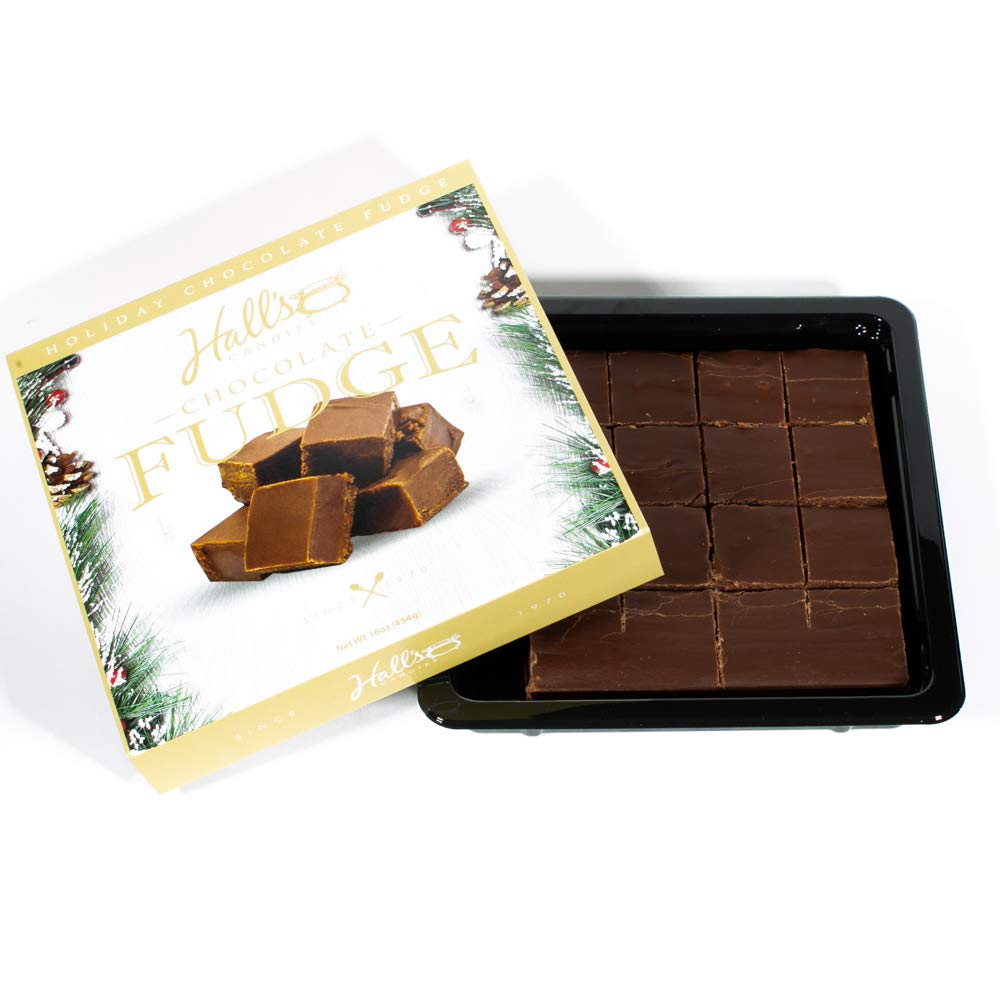 Hall'S Chocolate Fudge ''Winter Wonderland'' Gift Box, 16 Oz.