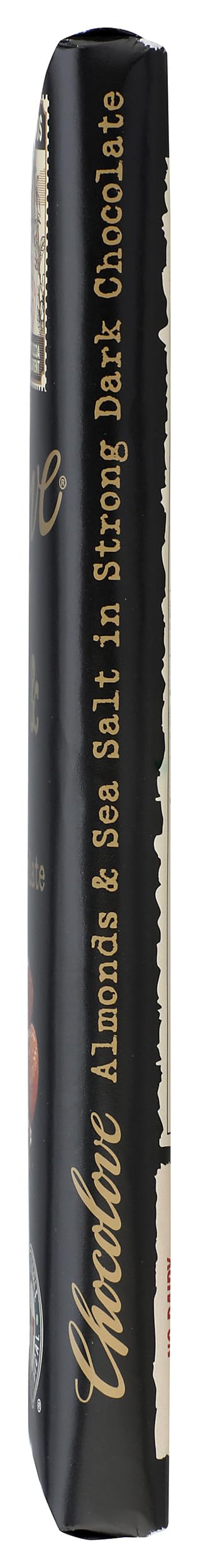 Chocolove Xoxox Bar Almond Salted, 3.2 Ounce