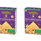 Annie'S Organic White Cheddar Squares Baked Snack Crackers 7.5 Oz. (Pack Of 2)2