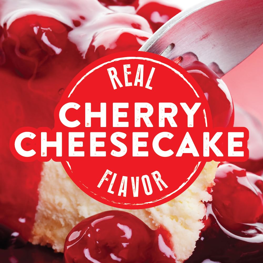 Two Rivers Coffee Cherry Cheesecake Ground Coffee, Flavor Enhanced, 100% Arabica, 10 Ounce Bag