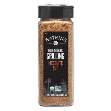 Watkin's Organic Grilling Mesquite Rub, 9.1 oz