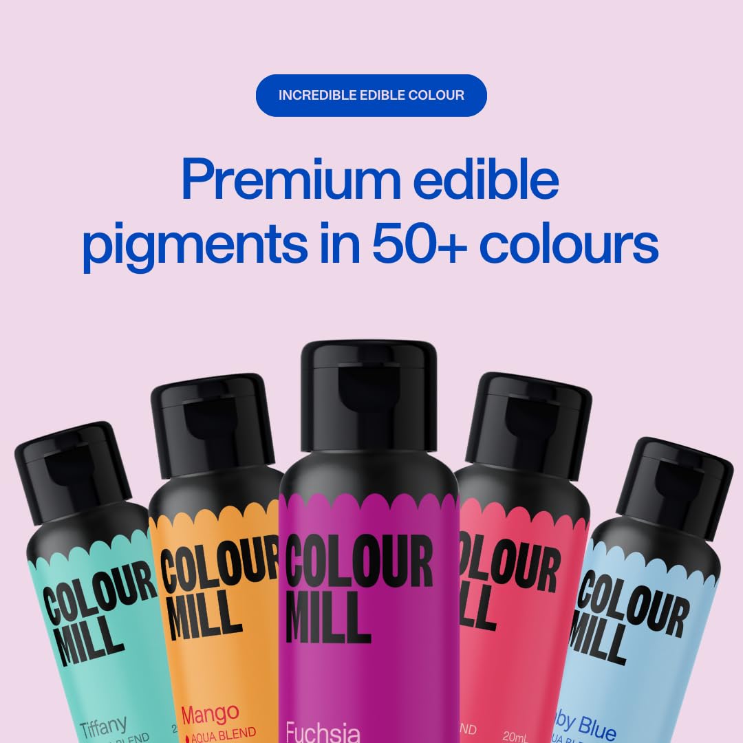 Colour Mill Aqua Blend Food Coloring, 20ml, Water-Based, Forest, CMA20FOR