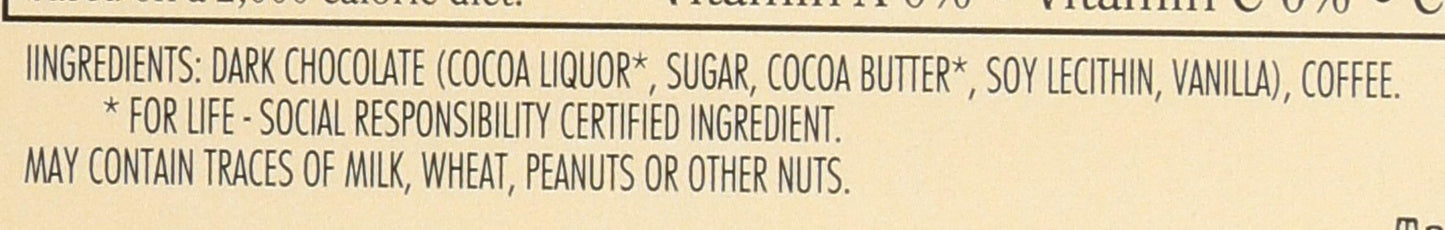 Chocolove - Dark Chocolate Bar Coffee Crunch - 3.2 oz.