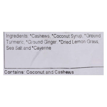 Grandy Oats Cashews Organic Turmeric Ginger - Single Bulk Item - 10LB (10xLB)