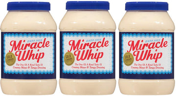 Miracle Whip Original Dressing, 30 Fl Oz Jar (3 Jars)