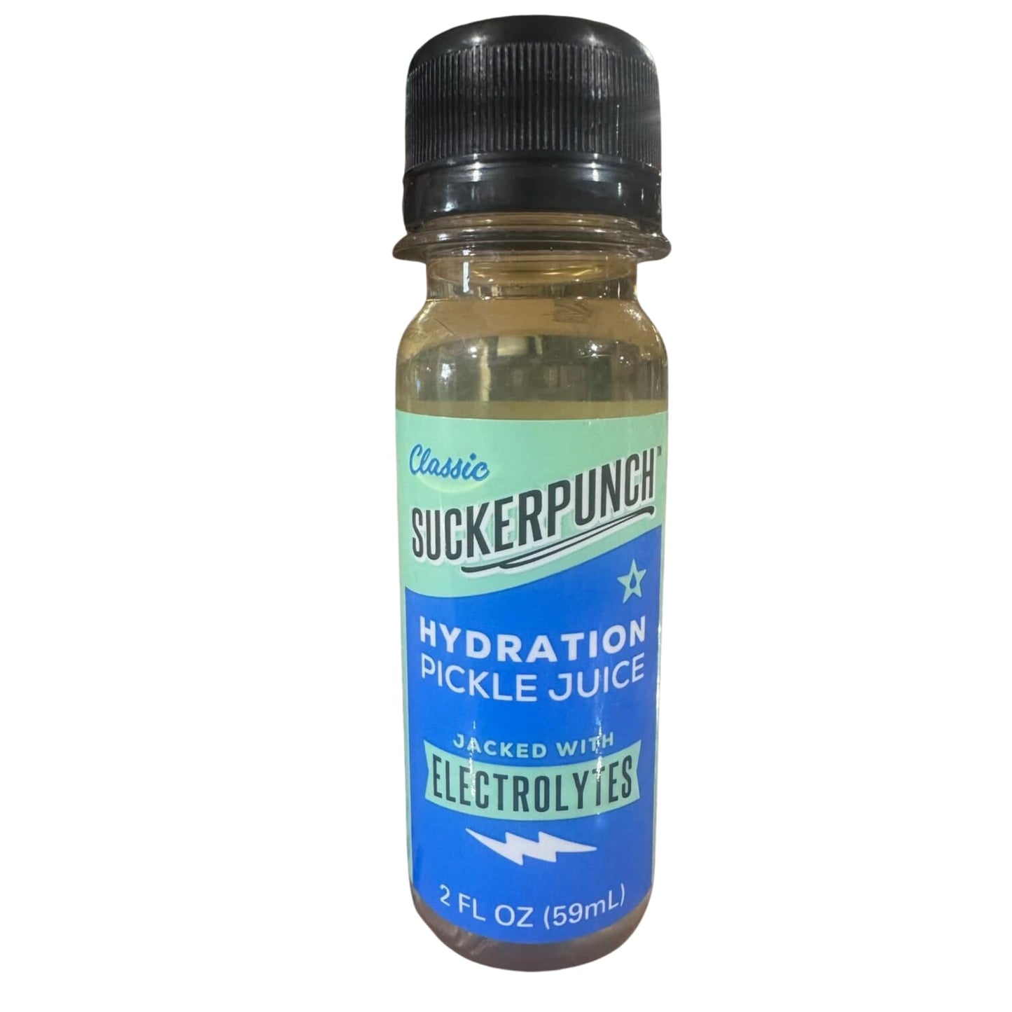 SuckerPunch Pickle Juice Shots - Electrolyte-Rich Hydration Drink for Muscle Cramps  Recovery & Performance  2 oz Bottles  (Pack of 30)