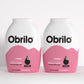 Obrilo Water Enhancer Liquid Flavoring Drops - Zero Sugar, Naturally Flavored, 2 Fl Oz (Pack of 2) - Lychee Flavor