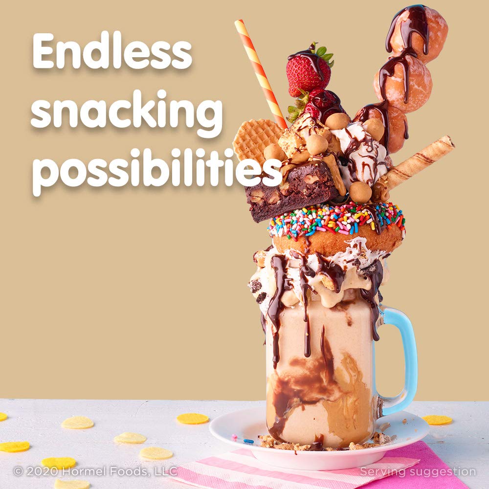 SKIPPY Natural Creamy Peanut Butter Spread, 1.15 Ounce Squeeze Packs, Pack of 8