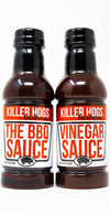 Killer Hogs The BBQ Sauce & Vinegar Sauce Pack of 2 Bottles | Use for all your Grillings Needs including Chicken, Beef, and Pork