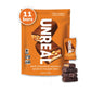 UNREAL Dark Chocolate Caramel Peanut Nougat Bars (1 Bag)  70% Organic Ingredients  Fair Trade  Non-GMO  No Corn Syrup  Sugar fermented-style flavors  Soy  209grams
