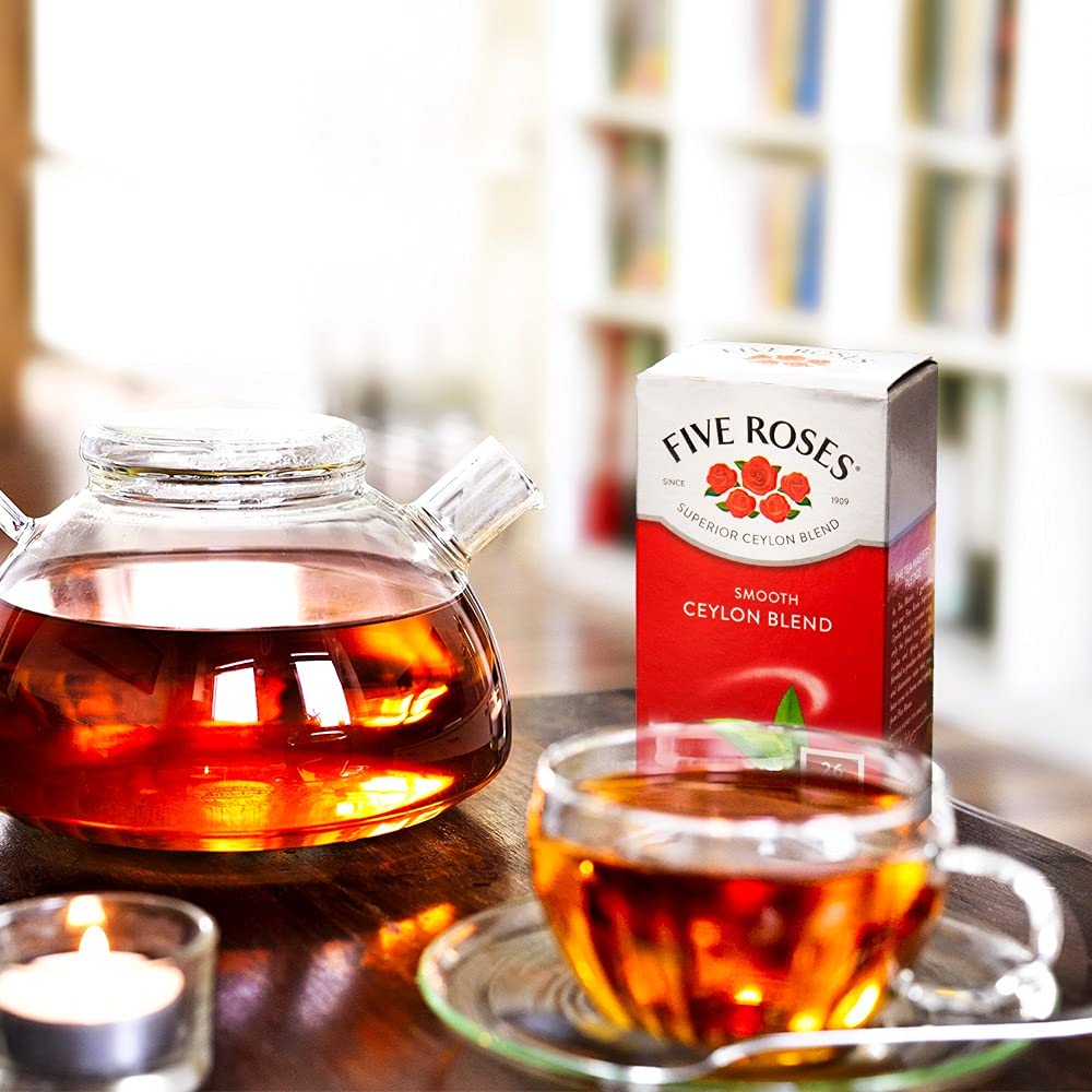 Five Roses Tea, 102 Tagless Teabags (Pack Of 2)