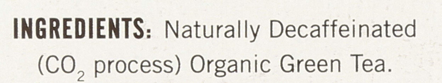 Allegro Tea Organic Decaf Green Tea Bags - 20 Count, Non-GMO, Caffeine-Free