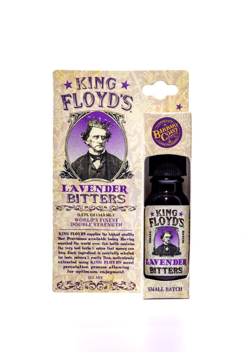 King Floyds Lavender Bitters - 0.5 oz Herbal Flavoring