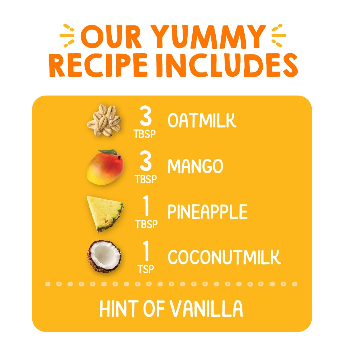 Happytot Organics Oatmilk Pudding, Dairy-Free, Stage 4 Toddler Snack, Oatmilk, Mangos, Pineapples & Coconutmilk, 4 Ounce Pouch, Pack Of 16