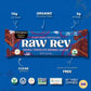 Raw Rev Vegan High-Protein Bars, Double Chocolate Brownie Batter, 10g Plant Protein, 12g Fiber, Non-GMO, 1.6 Oz, 12 Count (Pack