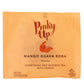 Pinky Up Mango Guava Boba Tea Sachets - Calorie Free Whole Leaf Rooibos Tea Bubble Tea - Boba Gift 12 Biodegradable Tea Bags