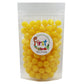 Sour Chewy Fruit Candy Balls (Yellow Lemon, 5 Pound)