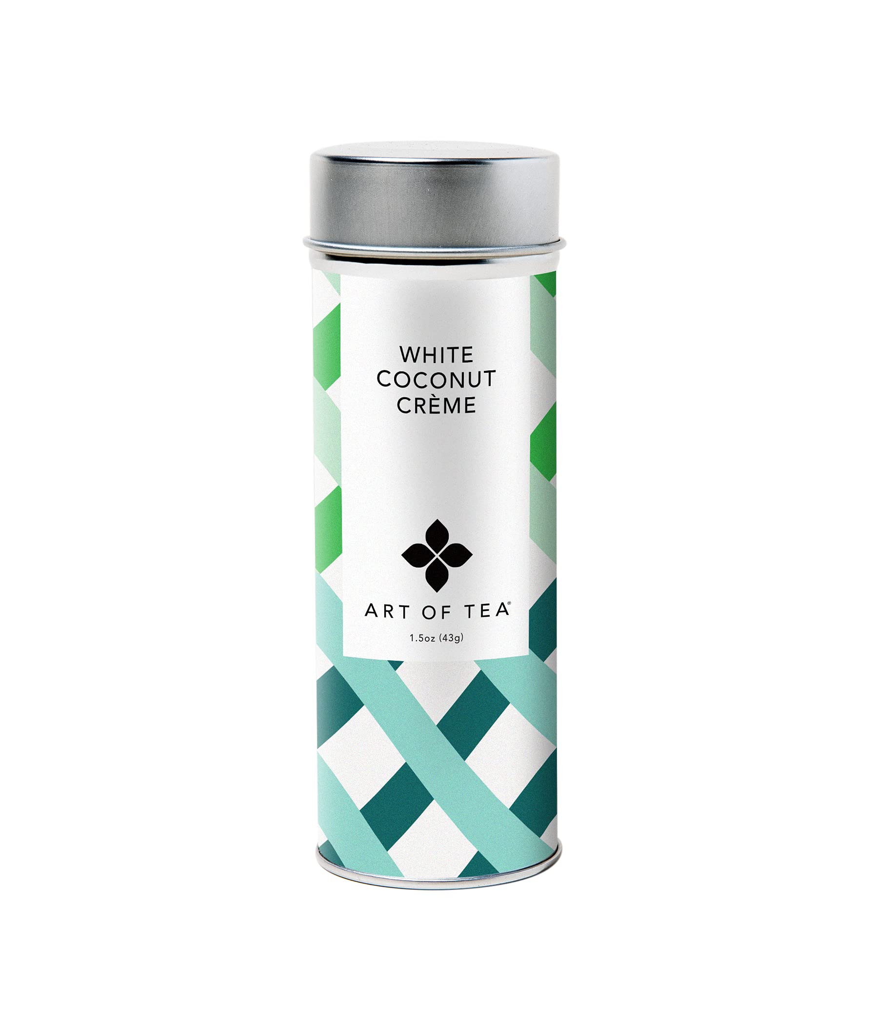 Art of Tea Artisan Loose Leaf Tea Tin - White Coconut Crème, 1.5oz