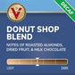 Victor Allens Coffee Decaf Donut Shop Blend, Medium Roast, 200 Count Single Serve Pods, Brown